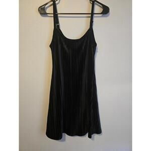 American Eagle Black Velvet Dress(S)